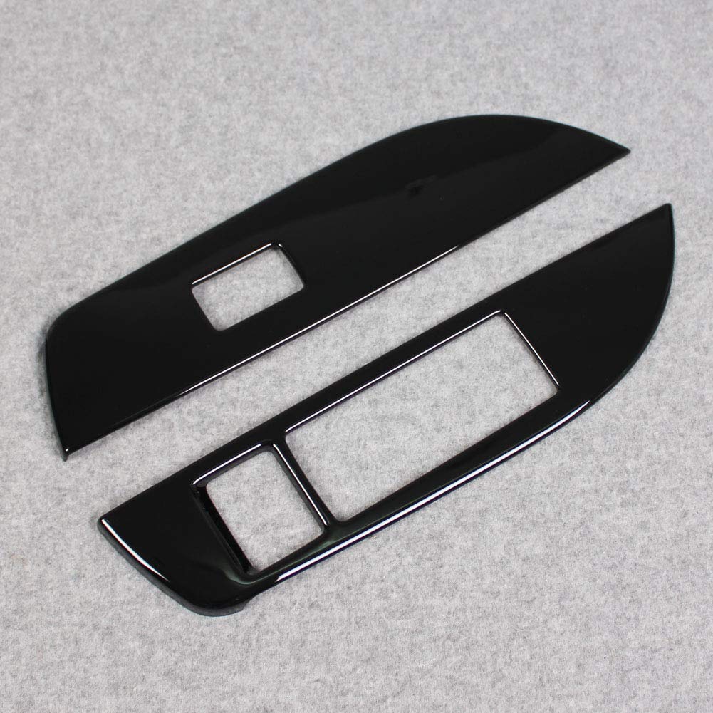 RUIQ Toyota Corolla Sport 210 Series and Interior Door Window Button Switch Panel Covers and Garnishes (2018 Later) (Piano Black)