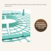 Strawberry Frame Holder, 10Pcs Balcony Garden Fruit Stand Gardening Strawberry Plant Frame Keeps Fruit Clean