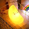 Силиконовый Желтый Милый Ночник Светодиодный в Форме Луны Декоративная Лампа для Детской Комнаты СпальниЖелтый