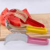 Summer Cutter Non-slip Stainless Steel Plastic Wrap Handle Fruit Cutting Tool Watermelon Slicer