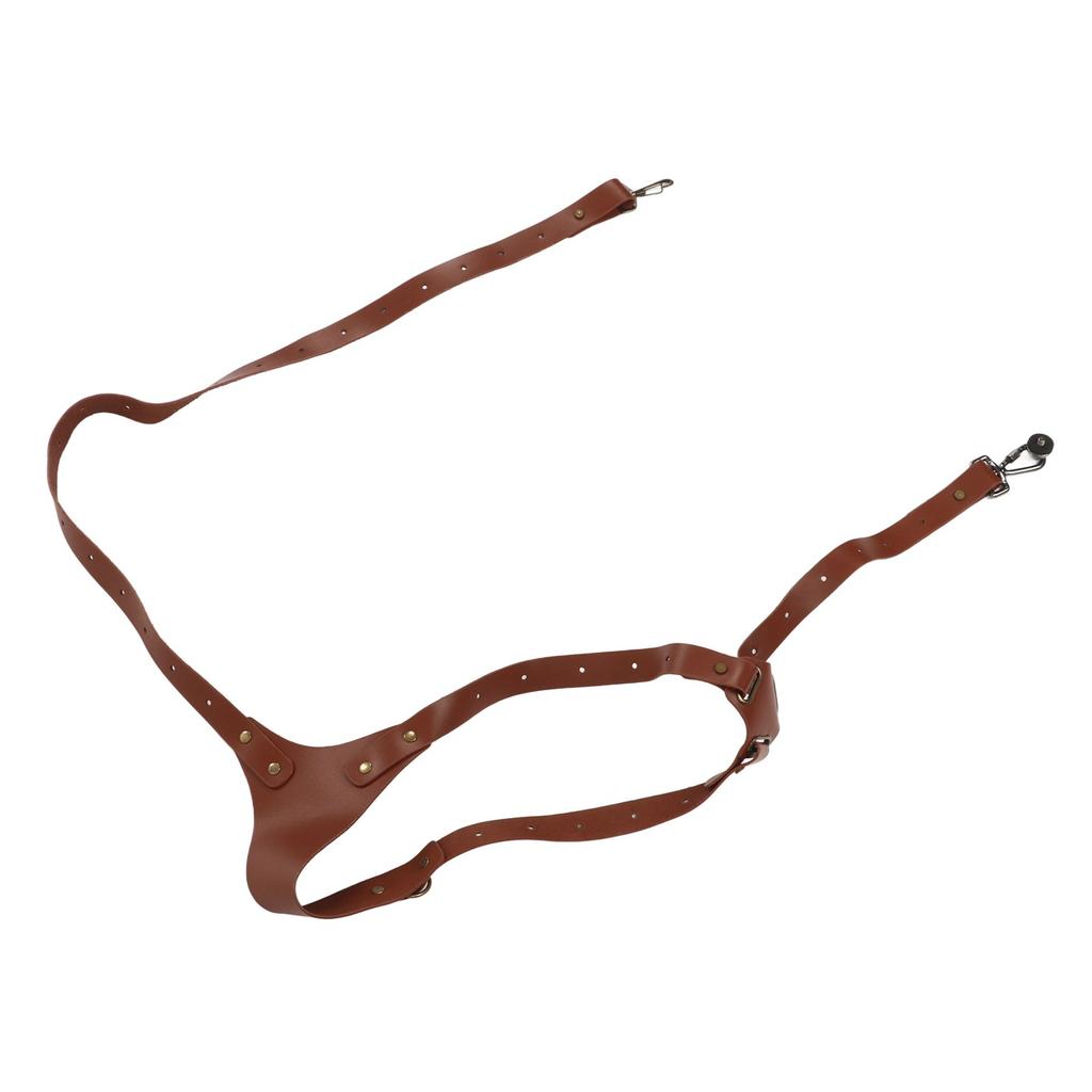 Camera Side Shoulder Strap Widened Scratch Proof Vintage Leather Digital SLR Camera Strap for
