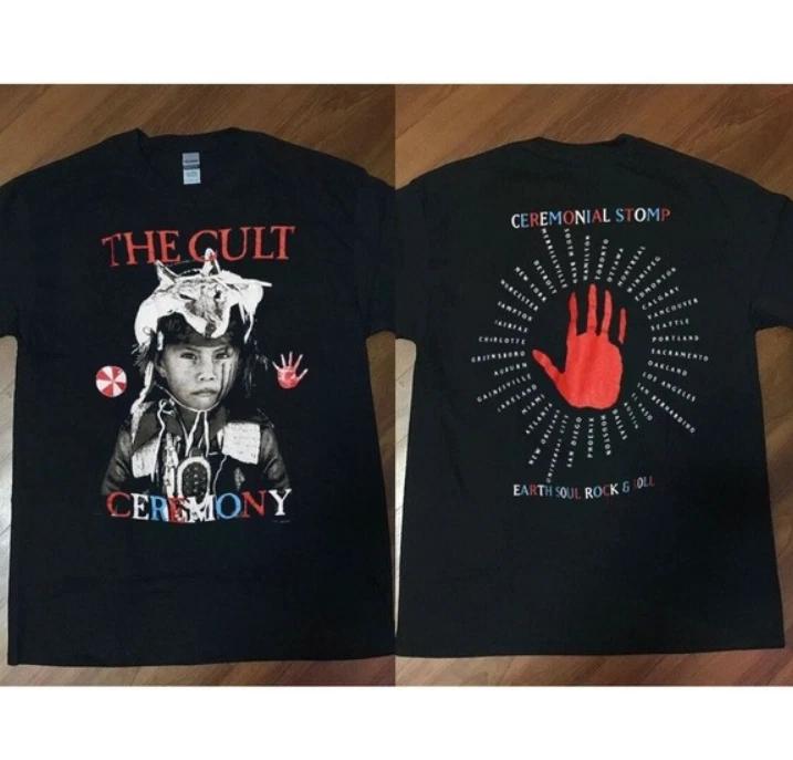 Футболка The Cult Ceremonial Stomp Tour Концерт 1991