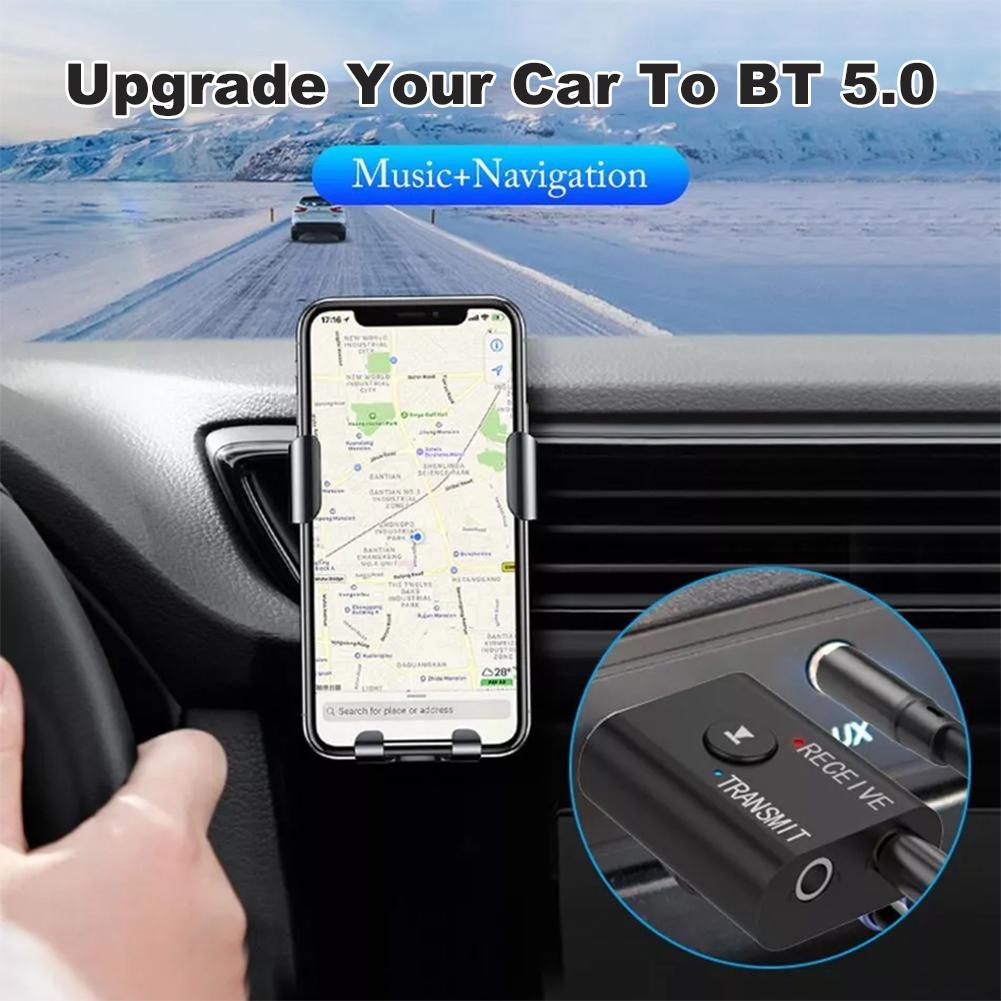 Автомобильный USB Bluetooth аудиоадаптер V5.0+EDR Двойная функция Bluetooth для компьютера ПК ноутбука Беспроводной USB-адаптер