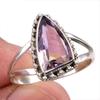 Натуральный аметрин драгоценный камень ручная работа 925 чистое серебро ювелирное кольцо размер 9.5 m0O70