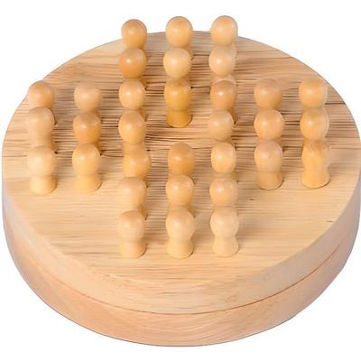 Настольная игра - ENGELHART - Круглый деревянный пасьянс - 1 игрок или больше - 15 мин