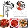 Manual Meat Grinder Hand Cranked Meat Mincer With Tabletop Clamp Sausage Stuffer Machine Multifunction for Meat Vegetables Beans