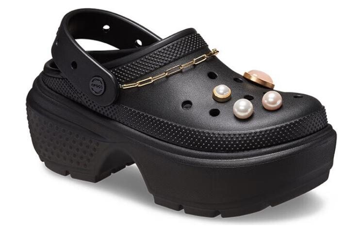 Crocs Кроксы из ЭВА 5,5 см Женские Черные 210271-001