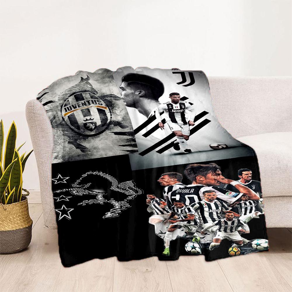 Juventus Blanket Soft Cozy Perfect For Picnics Bed Sofa Four Seasons Universal Modern Style Gift For Travel Home Birthdays