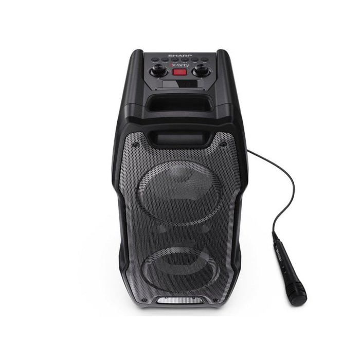 Haut-parleur de fête - sharp - ps-931 - 180w - bluetooth - résistant aux éclaboussures