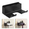 Plastic Hair Dryer Holder Wall-Mounted Sorting Bracket Durable Storage Rack