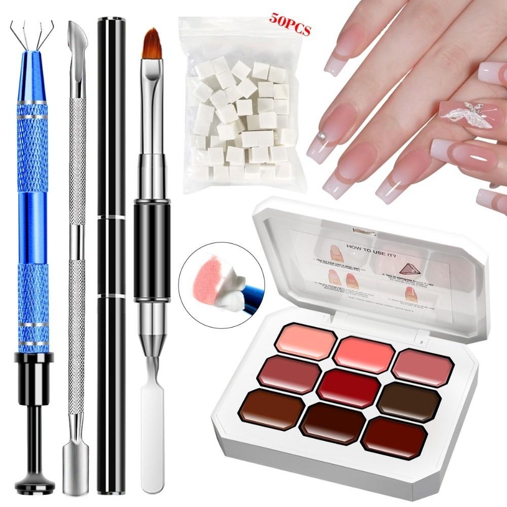Highly Saturated Nail Art Sponge Gel 4/9/12 Color Pigment Gel for Nail DIY Nail Art