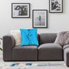 The Saint Stick Figure ( Black ) . Pillowcase Bedroom Home Decoration Saint Tv Roger Moore Charteris Simon Templar Retro
