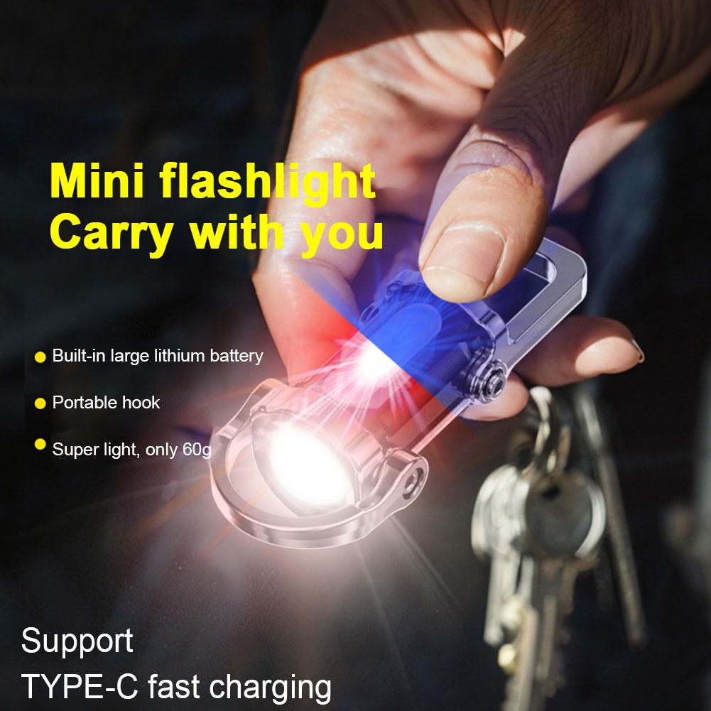 Outdoor Camping Light Outdoor USB Rechargeable Flashlight Suction Bright camping Electro U9M0