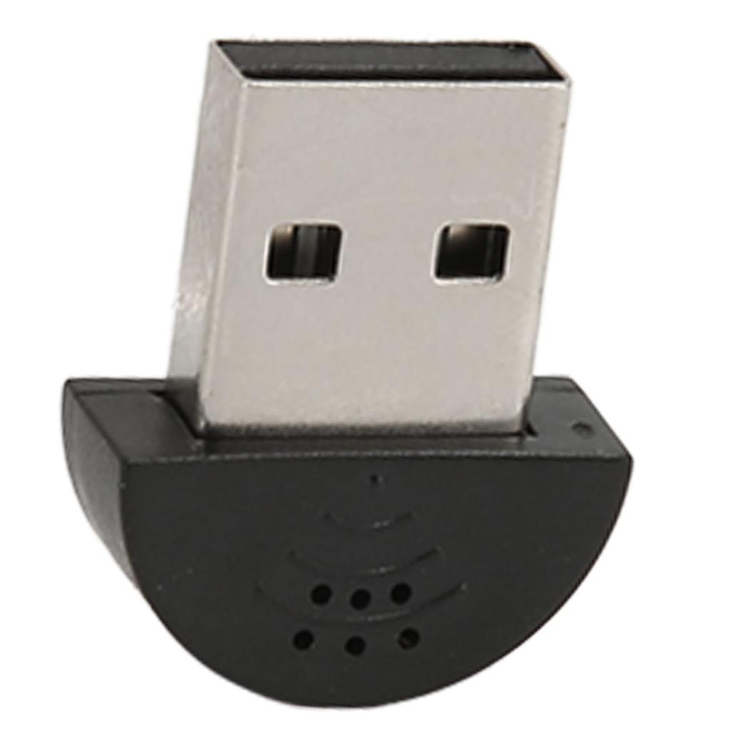 Мини-микрофон USB Профессиональный Plug and Play Шумоподавление 360-градусный всенаправленный Портативный Мини-микрофон USB 2.0