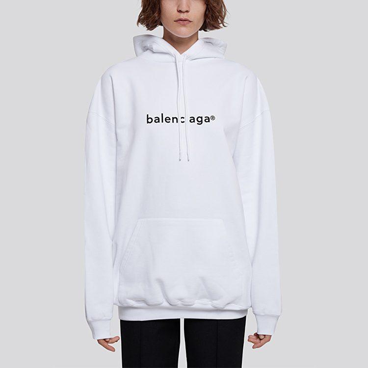 Balenciaga Толстовка женская белая 578135TIV559040