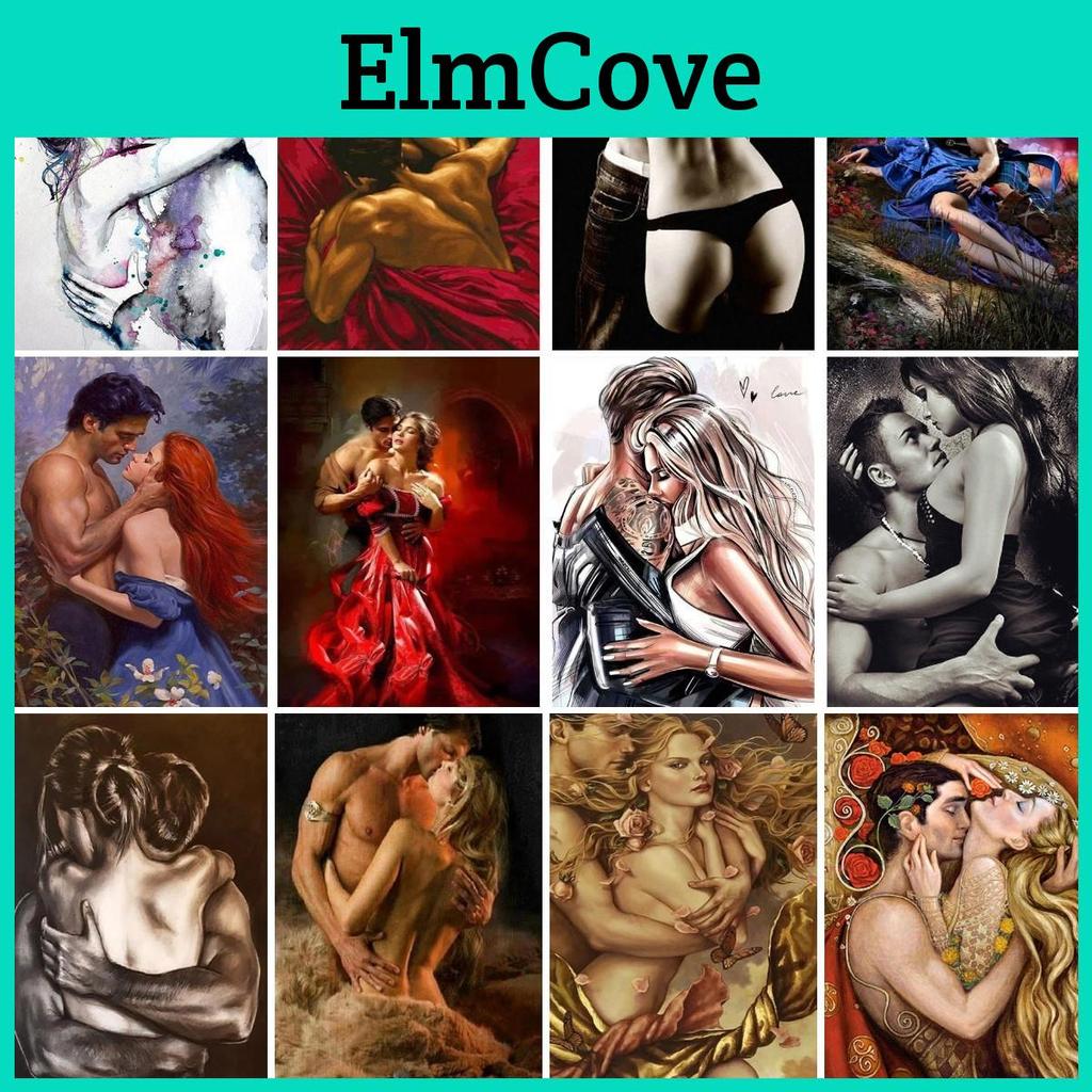 Painting Nude Diamond Couple Love Woman Full Square Rhinestones Embroidery Sexy Art Men And Women Mosaic Picture
