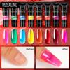 ROSALIND 15ML Poly Nail Gel Semipermanent 21 Colors UV Crystal Jelly Acrylic Liquid Finger Extension Hybrid Varnish Top Coat Poly Nail Gel
