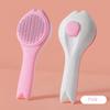 New Self-Cleaning Hairbrush for Cats and Dogs Stainless Steel Plastic Needle Comb with Hair Pulling Knot Feature Pet Supplies