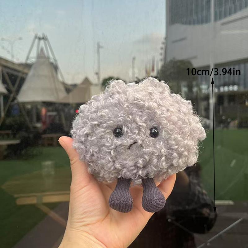 Каваи Темное Облако Плюшевый Брелок Милая Плюшевая Игрушка Брелок Прекрасный Подвес для Сумки Украшение для Подвешивания на Рюкзак для Девочек Подарки