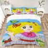 Princess Print 3Pcs Bedding Setduvet Cover With 2 Bedropillowcase Home Birthday Gift