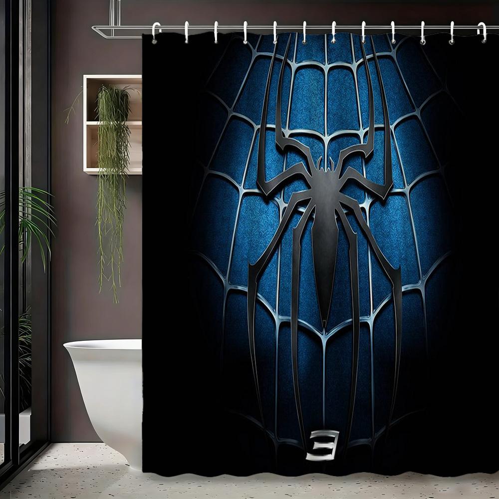 Водонепроницаемая шторка для душа Spider-Man Multiverse Collage для декора в стиле супергероев