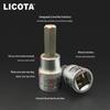 LICOTA 3/8-дюйма шестигранная головка английская
