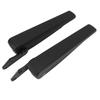 380mm Car Seat Armrest 0‑120 degrees  Adjustable Shock Absorption Universal Pu Leather Folding Arm Support for RV Van