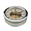 Elegant 3.5Inch Quartzs Alarm Clock Face Insert with Roman Numerals Clock Head Round Watch Insert for Craft Projects