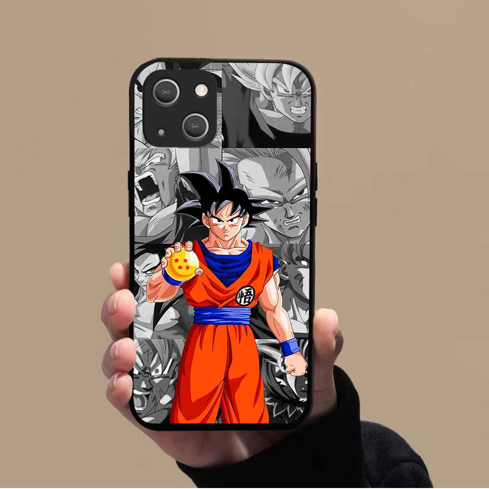 KK-14 Dragon Ball Z Soft Case for Xiaomi Redmi A3 13C 10A 10C 12C 9A 9C 9T A3X Note 13 8 9 10 11 12 Poco F5 F6 C51 M6 X3 X6 C65 C50 C55 Pro Plus 4G 5G