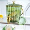 Drink Dispenser with Spigot Juice Jar for Juice Lemonade Refrigerator Seal Faucet Cold Kettle Beverage Bucket Household