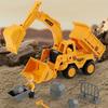 Vehicles Toy Engineering Car Toy Yellow Children Excavator Toy Dump Truck Model Toy  Parent-child