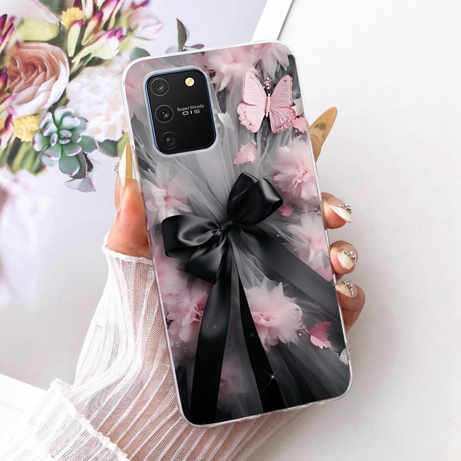 Чехол для Samsung Galaxy S10 Lite SM-G770F, Роскошный чехол с рисунком «Дерево и бабочки», Мягкий силиконовый чехол для телефона, Сумки для Samsung S10 Lite