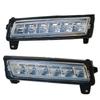 НОВЫЙ-Автомобильный светодиодный ДХО Противотуманная фара Для ML GL GLK W164 X164 X204 Ходовая фара Дневная ходовая фара Бамперная фара