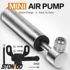 Портативный карманный велосипедный насос высокого давления 120 фунтов на квадратный дюйм, мини-велосипедный насос подходит для клапана Presta/Schrader Сверхлегкий велосипедный насос для шин, комплект для ремонта велосипеда