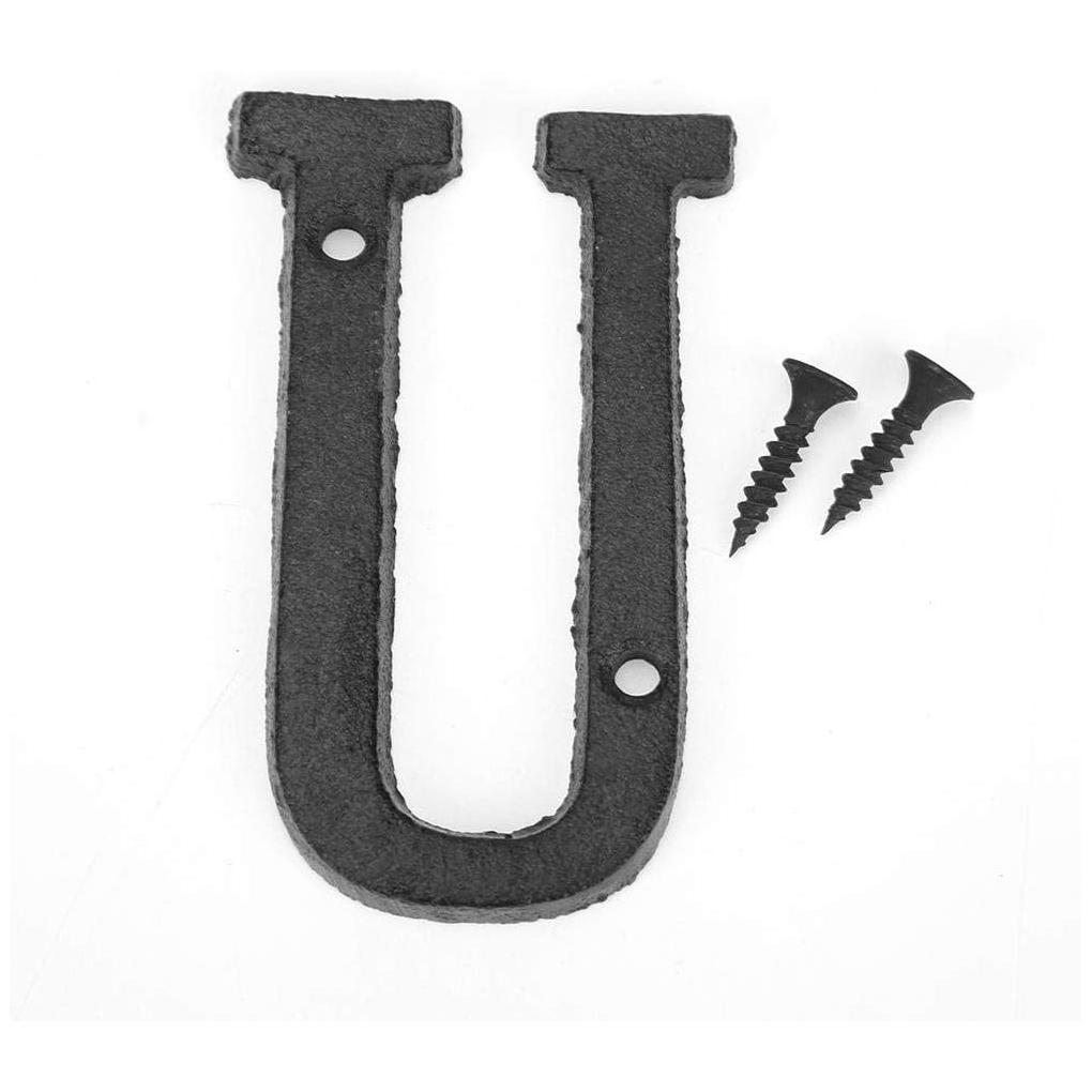 Металлическая табличка с номером дома, устойчивая к погодным условиям и простая в установке, ретро-знак с номером дома 3D