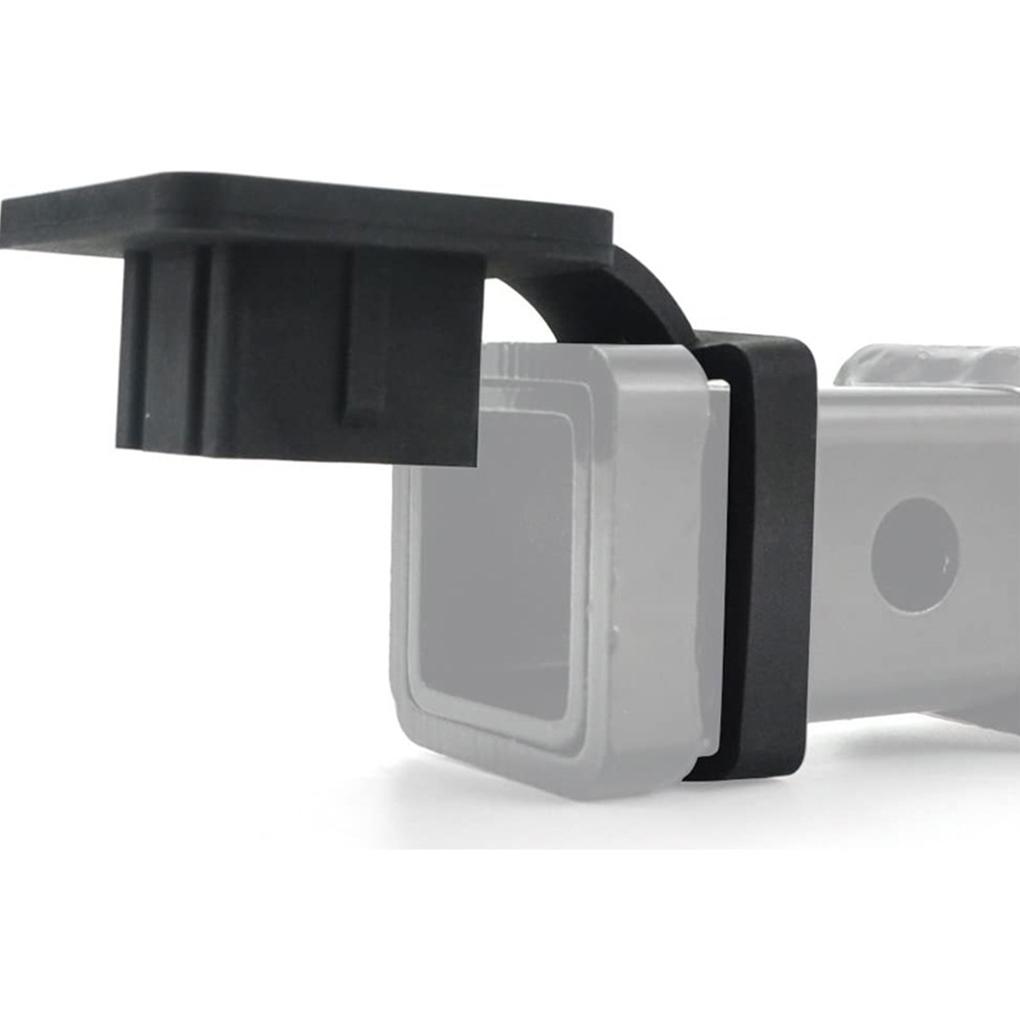 Резиновая крышка приемника прицепа универсальная 2-дюймовая крышка трубки тяговой вилки протектор съемный ремонт квадратный порт автомобильный колпачок