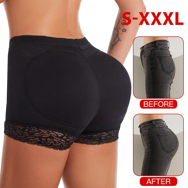 Women Hip Lift Pants Fake Ass Shapewear Body Sculpting Pants Buttocks Slimming Pants Postpartum Belly Belt Control Panties