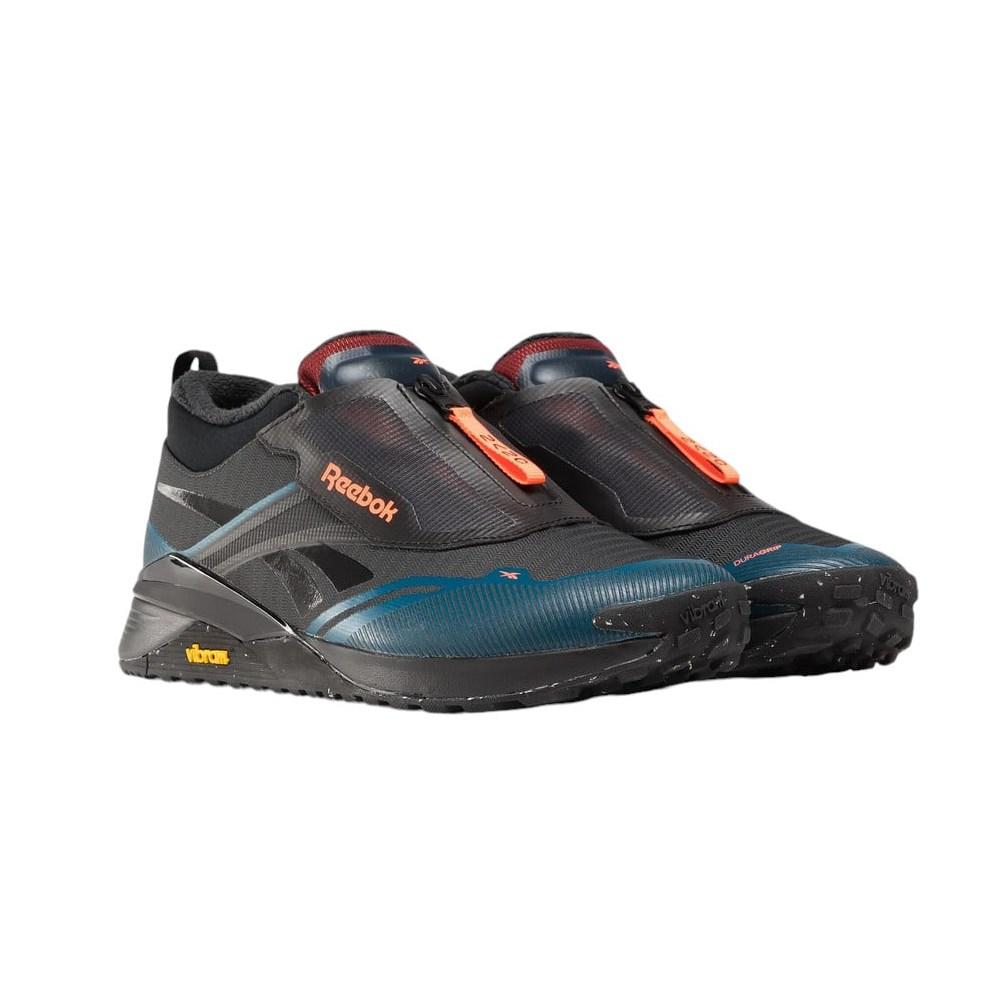 Reebok Nano X4 Adventure Зимние Уличные Комфортные Низкие Кроссовки для Тренировок Унисекс кроссовки Черный Синий 100204570