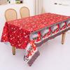Принтованные Рождественские Скатерти Креативные Настольные Платья Украшают