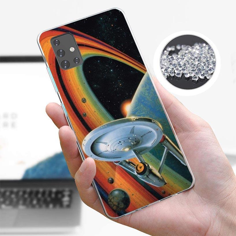 Star Movie T-Trek Phone Case For Samsung Galaxy A12 A52S A42 A32 A22 A51 A50 Note 20 Ultra 10 S10 Plus A71 A70 A31 A30 A10S Gala