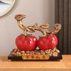 Фэншуй орнамент хурма смоляная статуя шкаф новоселье китайское украшение удачи для вечеринки