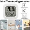 Digital Thermometer Hygrometer Indoor Outdoor LCD Electronic Temperature Humidity Monitor Meter Sensor for Home Room Baby