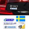 AABAV1 Volvo Badge Body Sticker Car Specific Decals Accessories For XC90 V90 V60 XC60 V40 EC40 EX40 S80 S60 S90 C40 XC40 V70 XC70 C30 C