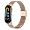 Metal Mesh Stainless Steel Strap for Xiaomi Mi Band 8 Smart Bracelet Replacement Accessories Watchband Miband 8 Smartwatch