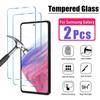 2PCS Tempered Glass for Samsung A54 A34 A24 A14 A12 A13 A52 A51 A71 A72 A22 A32 Protective Glass for Samsung S24 S23 S22 Plus