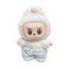 Подвеска-игрушка Labubu 17 см для одежды и Комбинезон с мишкой Lina 15 см