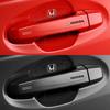 AAAMB1 4/8Pcs Car Door Handle Bowl Scratch Protective Transparent Stickers Auto Exterior Accessories For Honda Civic XR-V HR-V CRV Fit