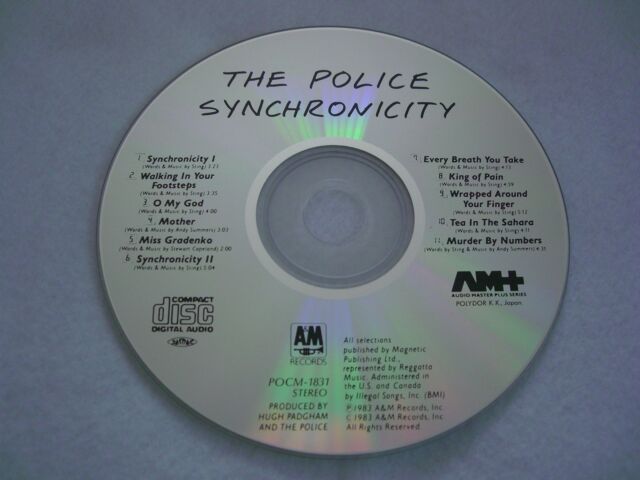 [SHM-CD] Synchronicity Nomal Edition The Police UICY-25089 Переиздание рок-альбома