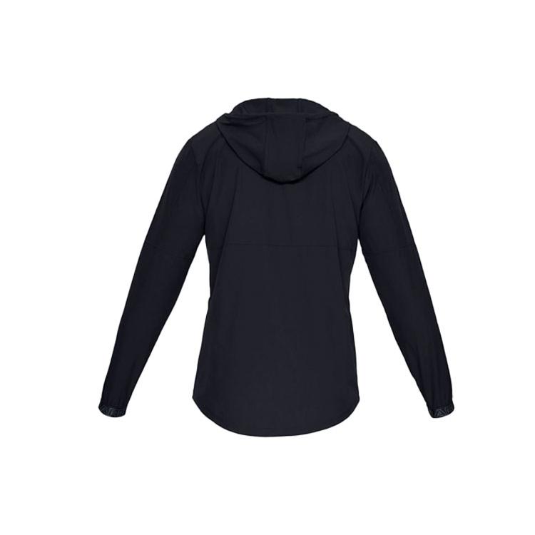 Under Armour Мужская тканая куртка с капюшоном Vanish Черная 1345725-001