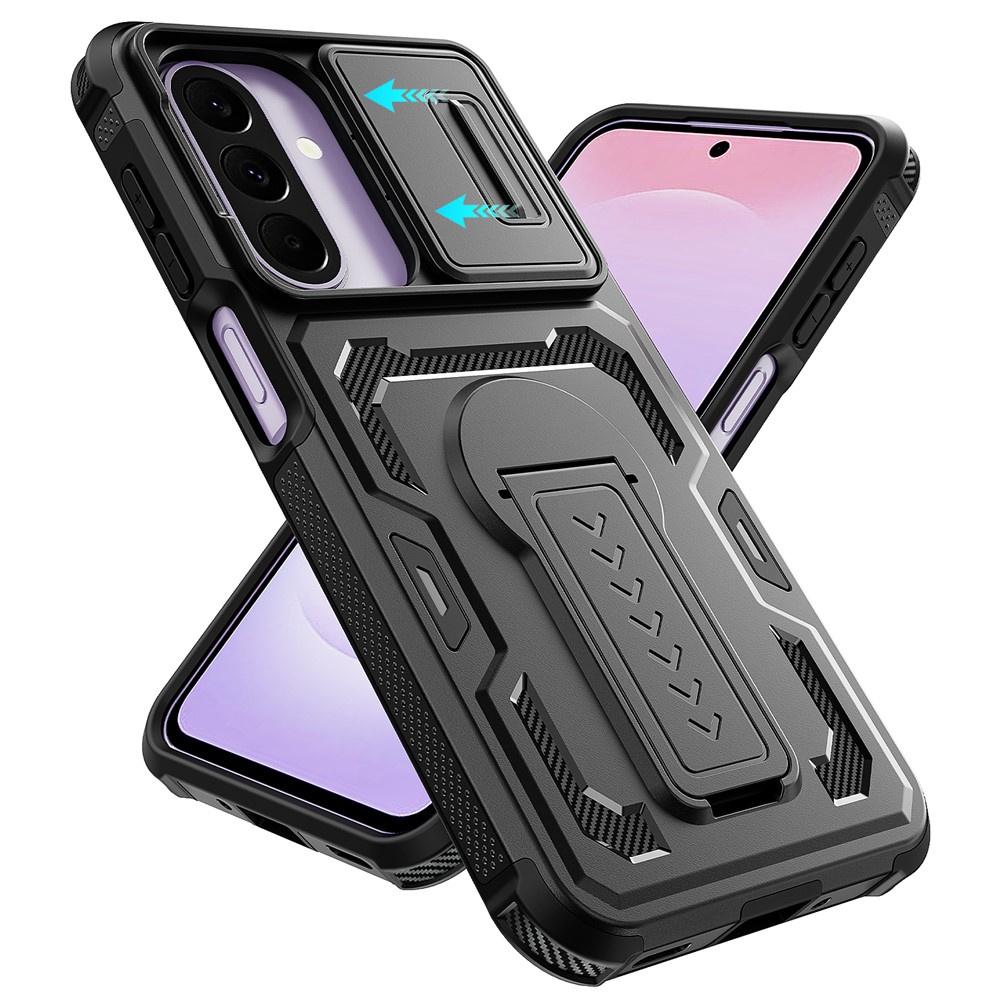 Armored case for Samsung Galaxy A27 5G, with camera shutter, black